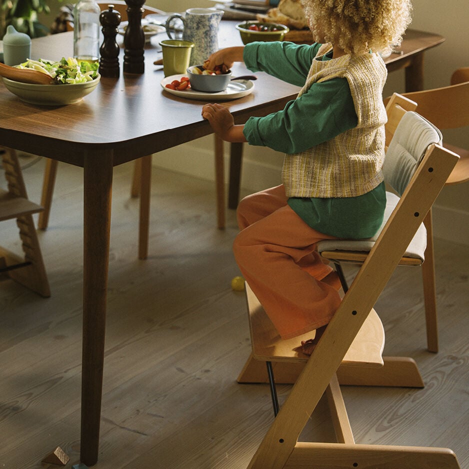 Stokke Tripp Trapp Kussen Wheat Cream, packshot op witte achtergrond