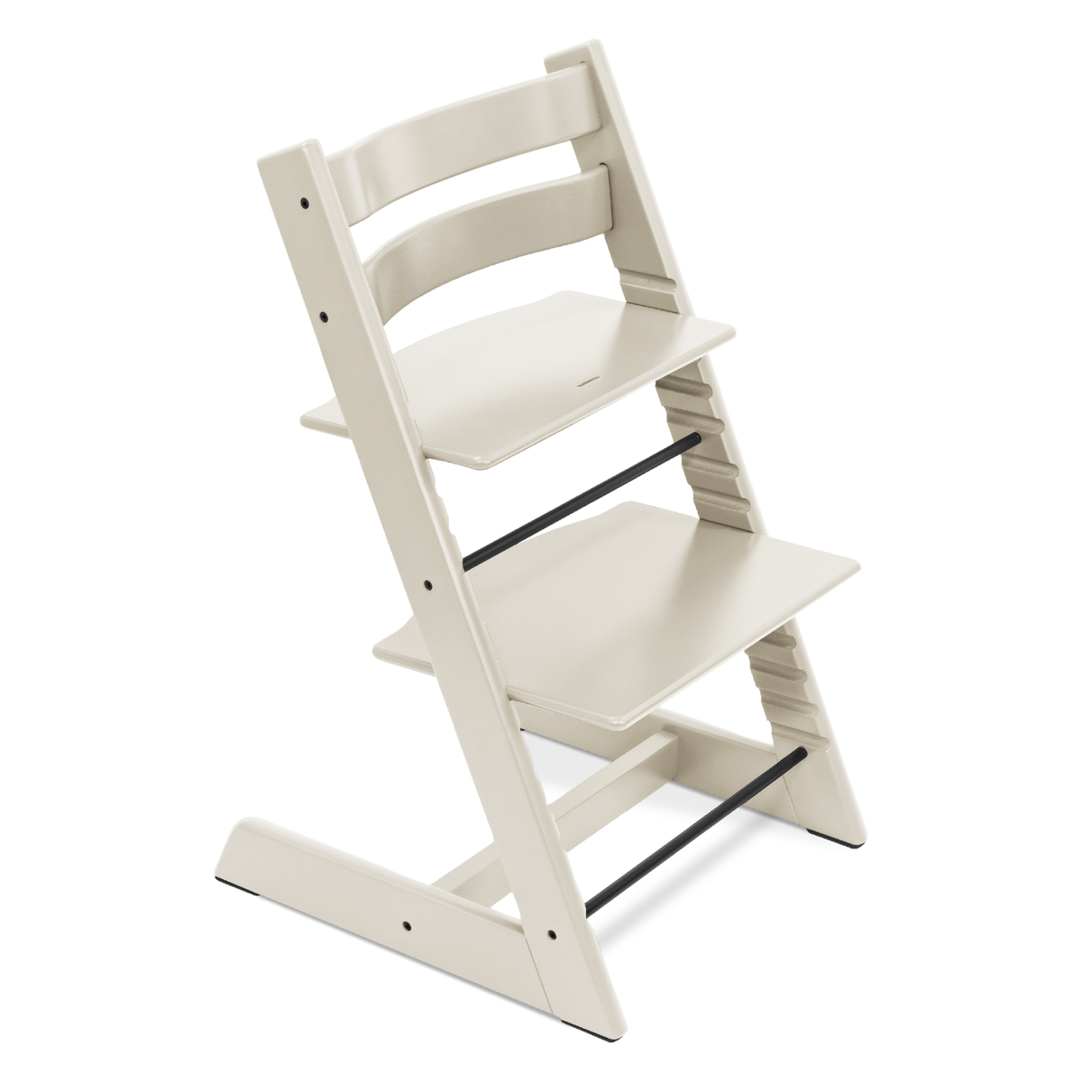 Stokke Tripp Trapp Stoel Beukenhout Vanilla White, packshot op witte achtergrond