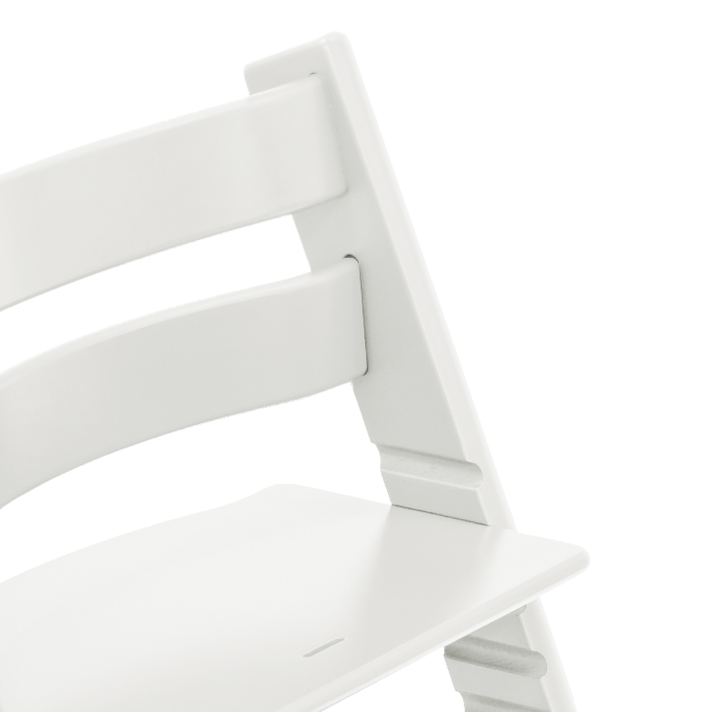 Stokke Tripp Trapp Stoel Beukenhout Wit, detailbeeld