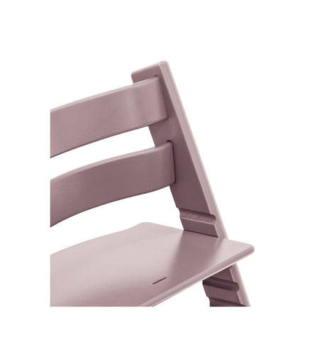 Stokke Tripp Trapp Heather Mauve, detail van de rugleuning