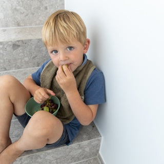 Timboo waterproof XL slab Jungle Green, vooraanzicht met drukknopen