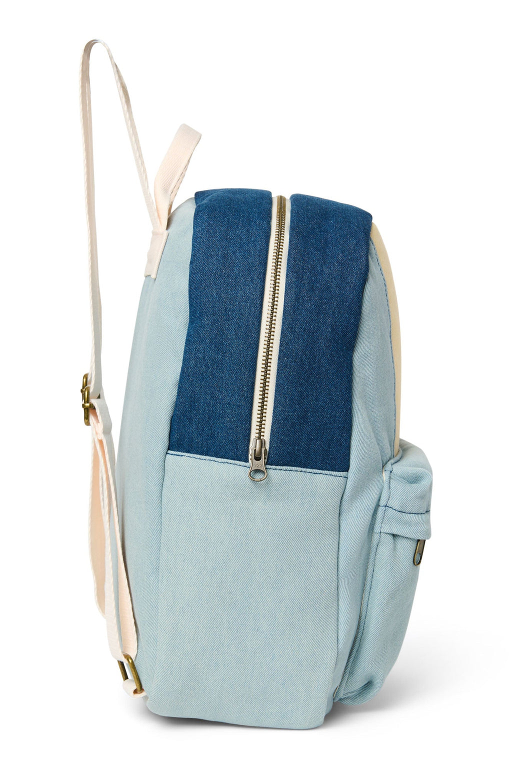 Studio Noos Midi Rugzak 35x25x14 cm | Denim Patchwork