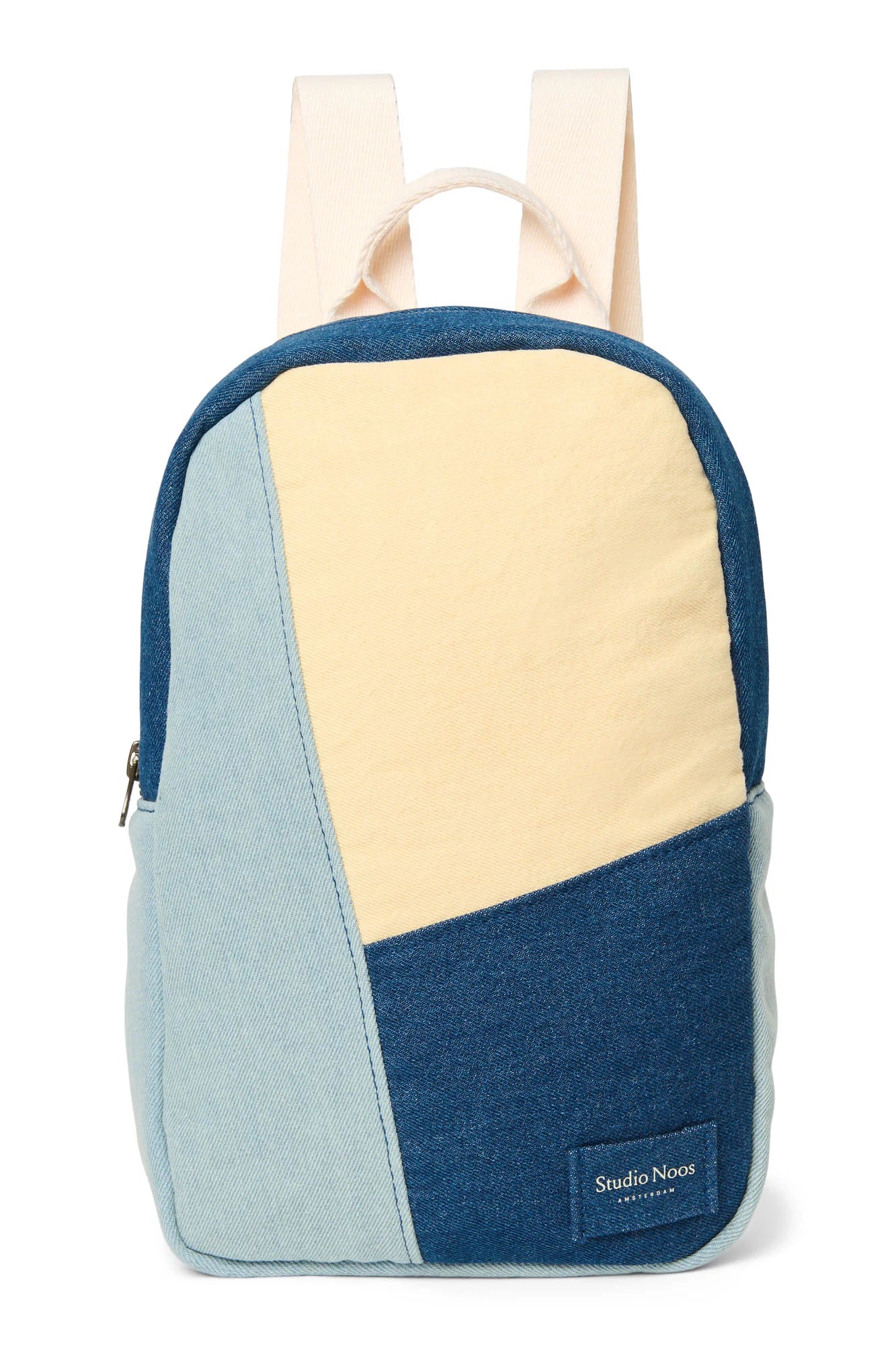 Studio Noos Mini Rugzakje | Denim Patchwork