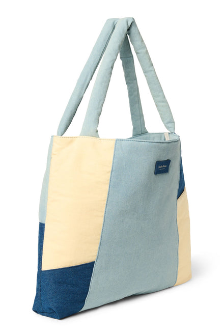 Studio Noos Mom Bag | Denim Patchwork