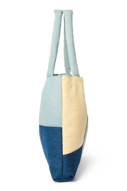 Studio Noos Mom Bag | Denim Patchwork