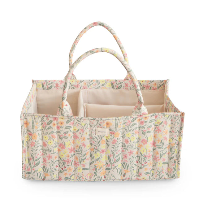 Mushie Luierorganizer | Pastel Bloemen