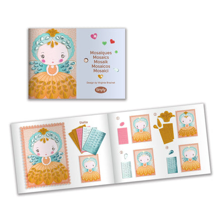 Djeco Knutselset Mozaïek Stella & Co uit de Tinyly-collectie, verkrijgbaar bij De Gele Flamingo