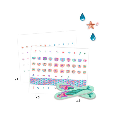 Djeco Nagelstickers | Zachte Zee