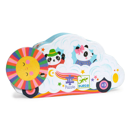 Djeco Puzzel 16st | Wolkenauto