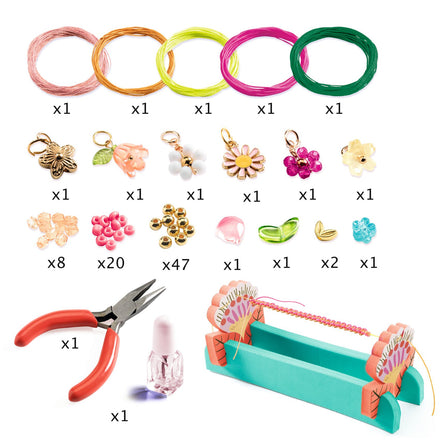 Djeco Sieradenset | Macramé Armbanden Roze