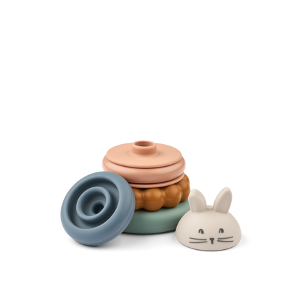 Liewood Donata Silicone Stapeltoren | Sandy Multi Mix