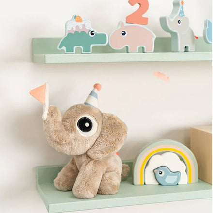 Done By Deer Cuddle Bestie giftset Elphee Sand in feestelijke uitvoering, gekozen door De Gele Flamingo