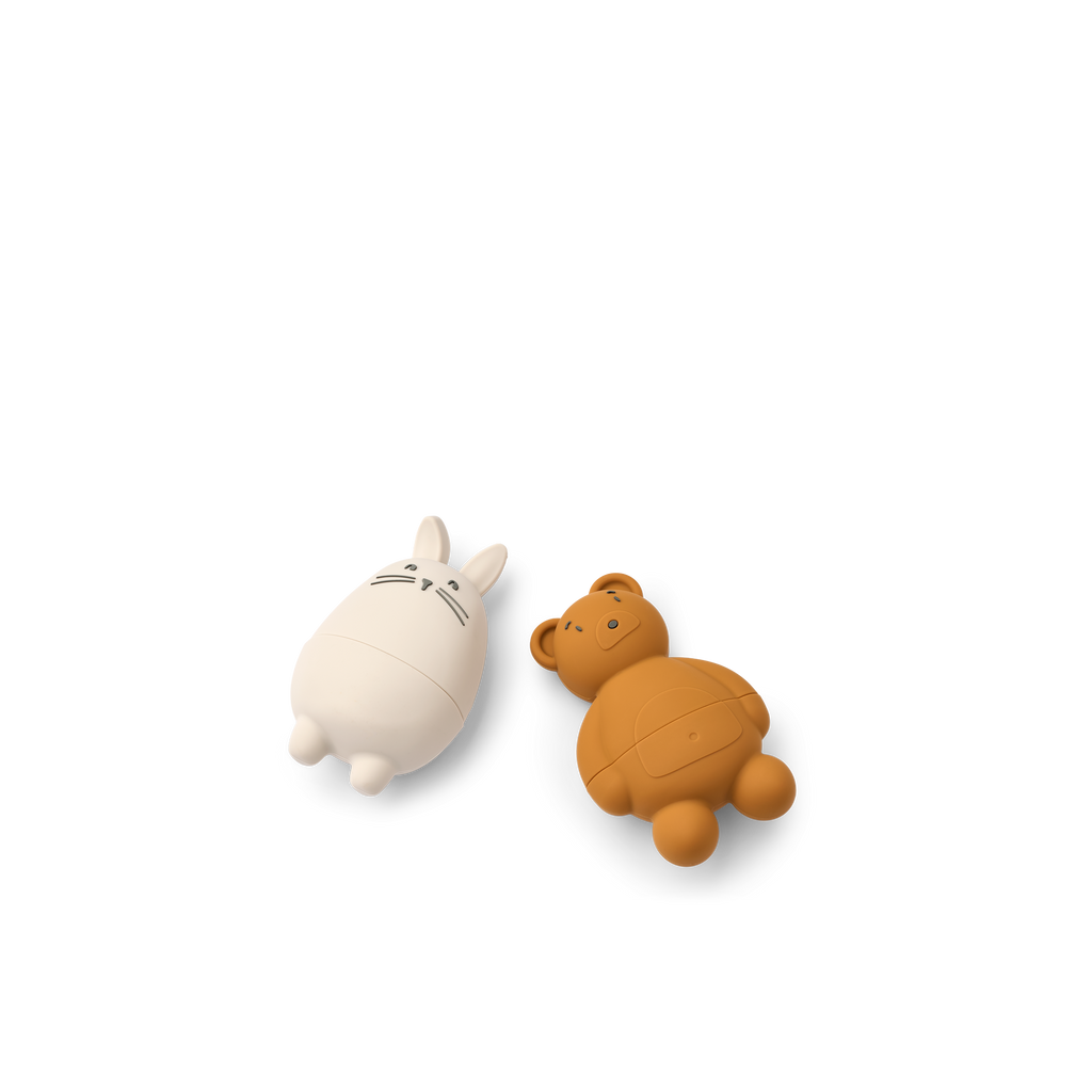 Liewood Duncan Classic Silicone Bad Speeltjes | Sandy / Mustard Mix