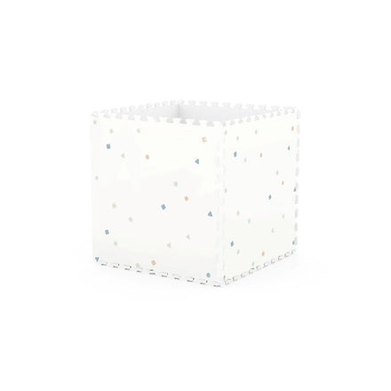 Play & Go EEVAA 2-In-1 Speeltapijt Puzzelmat & Opbergbox | Wereldkaart Kleur 120x180cm