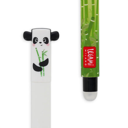 Legami Uitwisbare Erasable Gelpen Panda 0,7 mm | Zwarte Inkt
