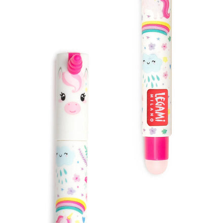 Legami Uitwisbare Erasable Gelpen Unicorn 0,7 mm | Roze Inkt