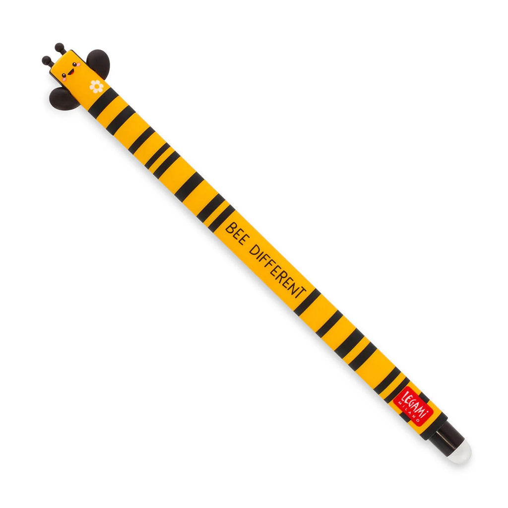 Legami Uitwisbare Erasable Gelpen Bee 0,7 mm | Zwarte Inkt