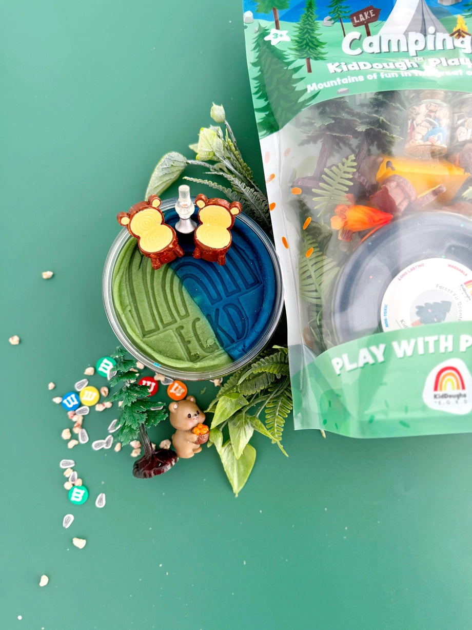 Earth Grown KidDoughs Klei Speelset | Camping