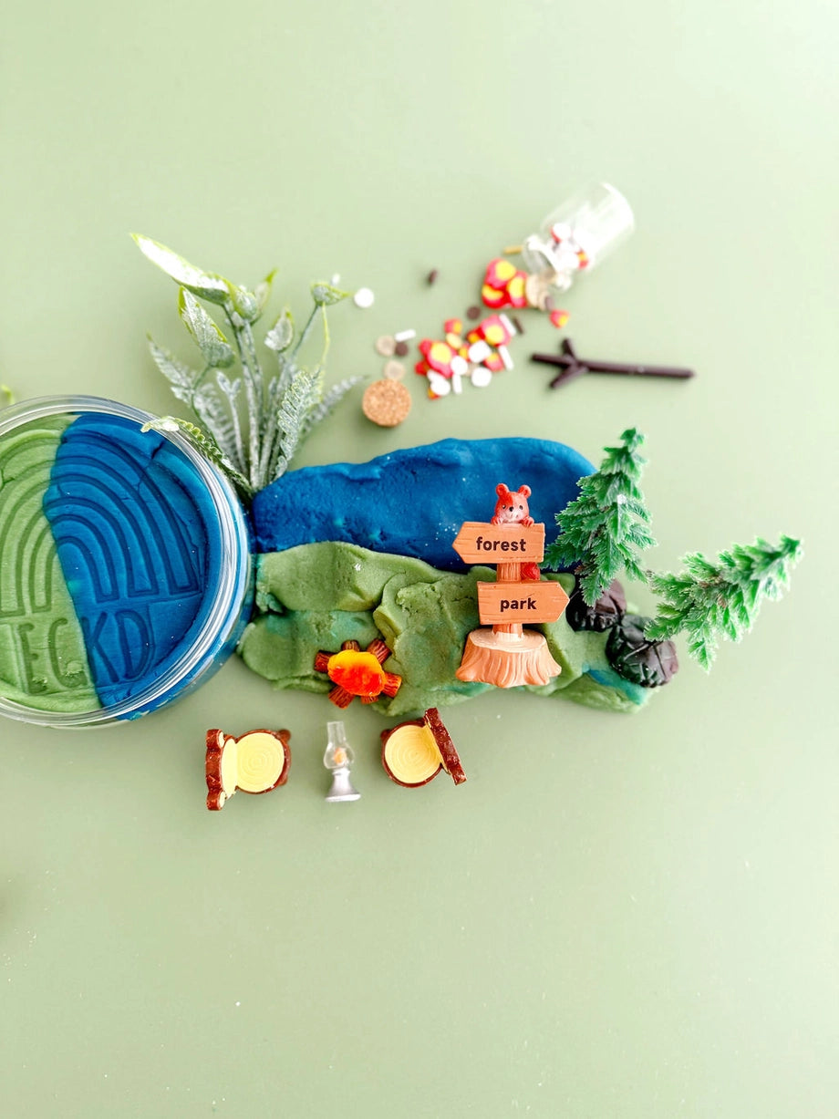 Earth Grown KidDoughs Klei Speelset | Camping