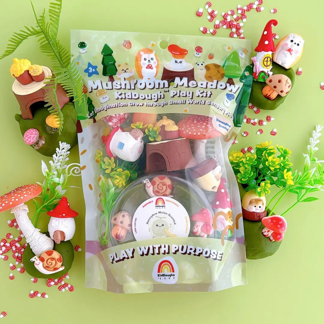 Earth Grown KidDoughs Klei Speelset | Paddenstoelweide