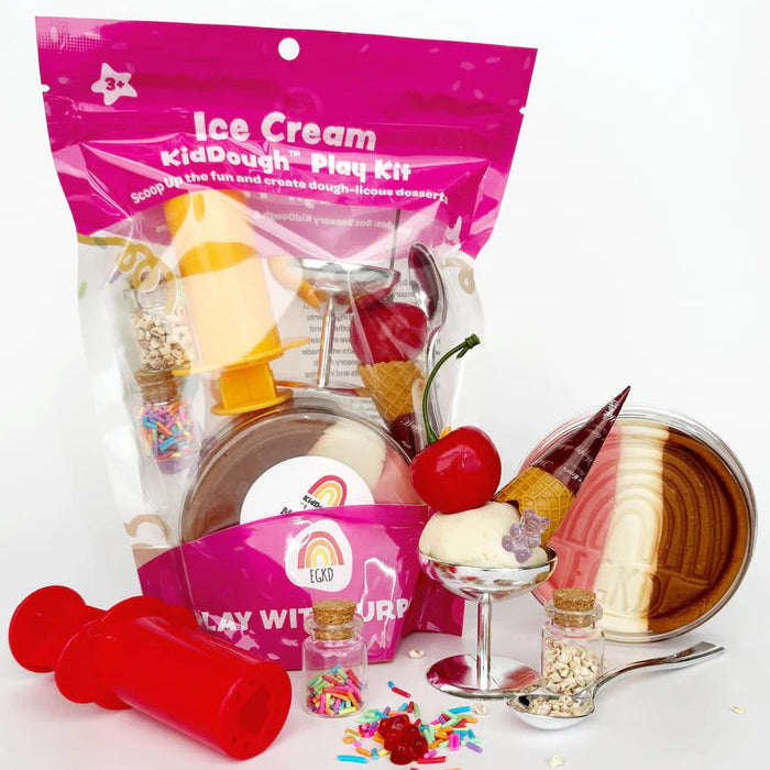 Earth Grown KidDoughs Klei Speelset | Ice Cream Sundae