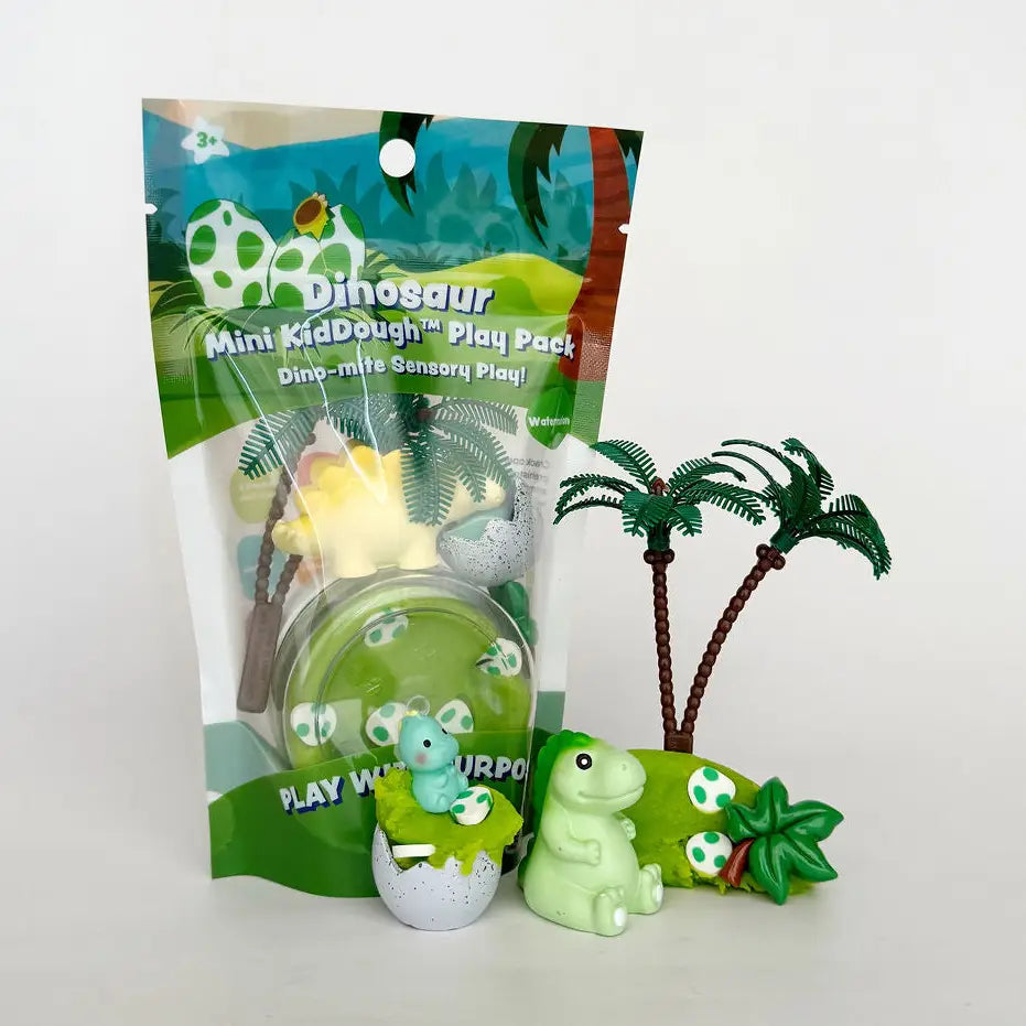 Earth Grown KidDoughs Klei Speelset | Mini Dinosaurus