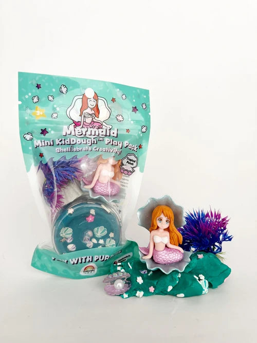 Earth Grown KidDoughs Klei Speelset | Mini Zeemeermin