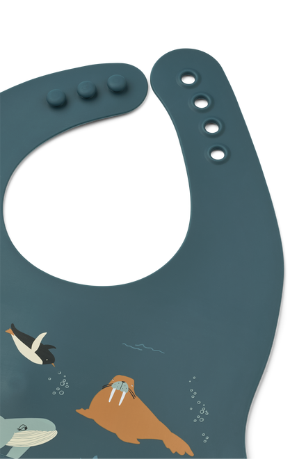 Liewood Ember Printed Slab 2-Pack | Arctic Sea / Ocean View