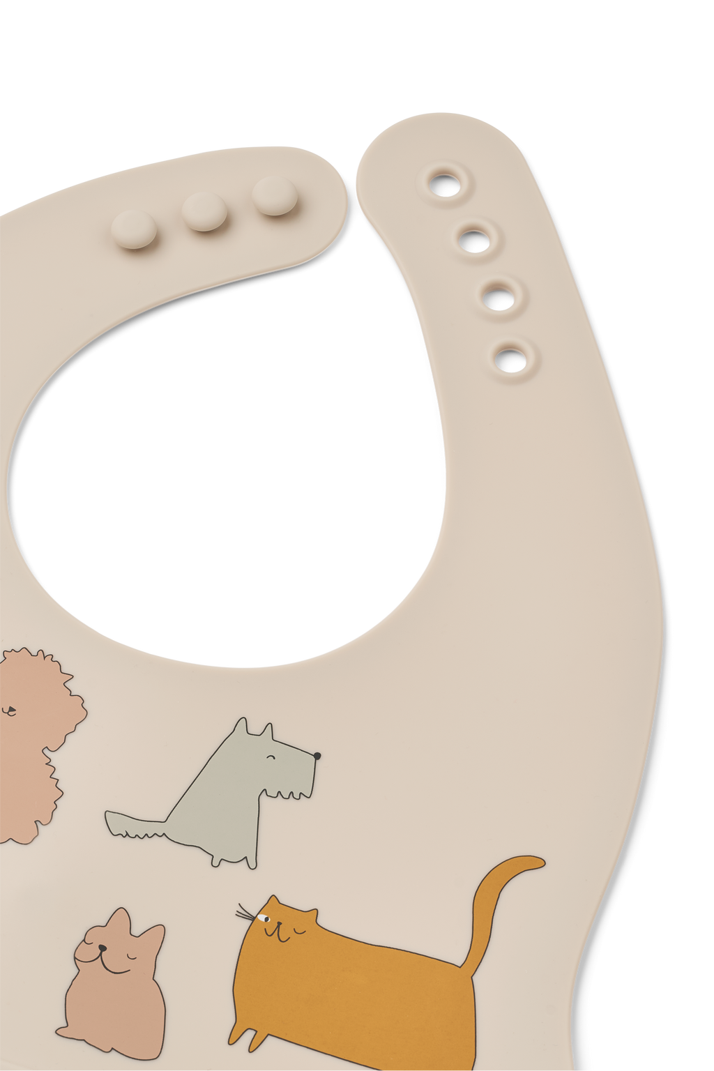 Liewood Ember Printed Slab 2-Pack | Cats And Dogs / Sandy