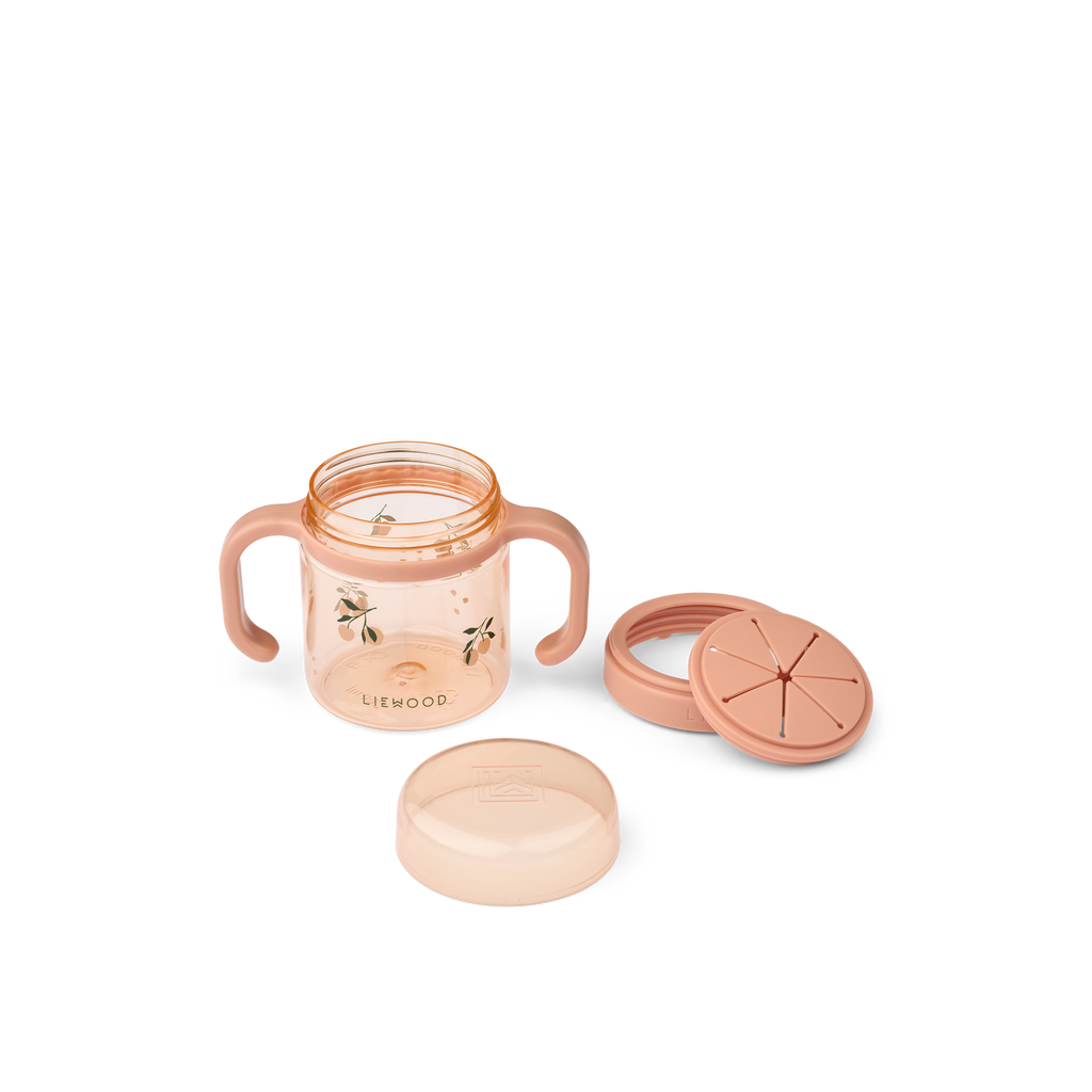 Liewood Enyo Snack Cup | Peach / Sea Shell