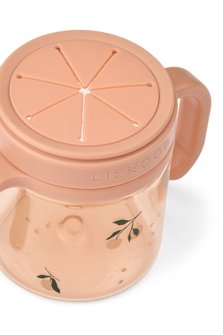 Liewood Enyo Snack Cup | Peach / Sea Shell