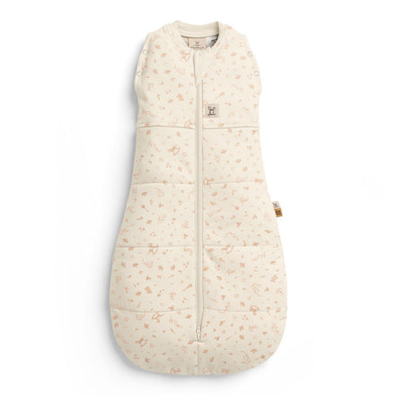 Ergopouch Cocoon inbakerslaapzak Lullaby in 62 cm met TOG 2.5 voor koudere nachten, De Gele Flamingo