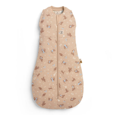 Ergopouch Cocoon inbakerslaapzak Melody 68-76 cm in TOG 2.5 voor baby's van 6 tot 12 maanden, De Gele Flamingo