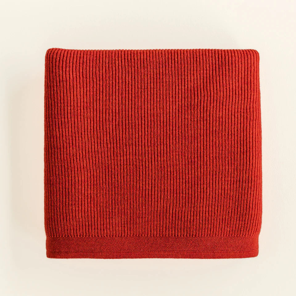 Hvid Deken Felix | Rood