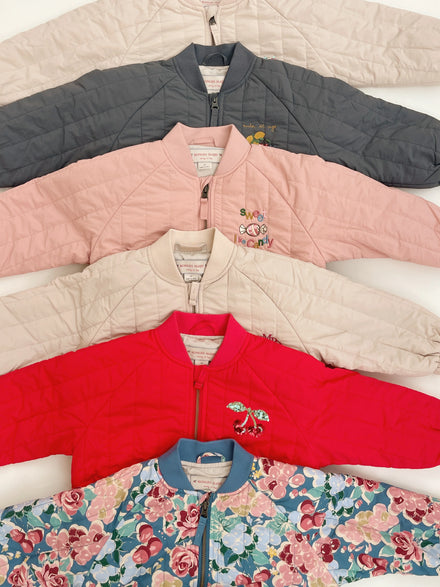 Konges Sløjd Juno Bomber Jas | Fiery Red