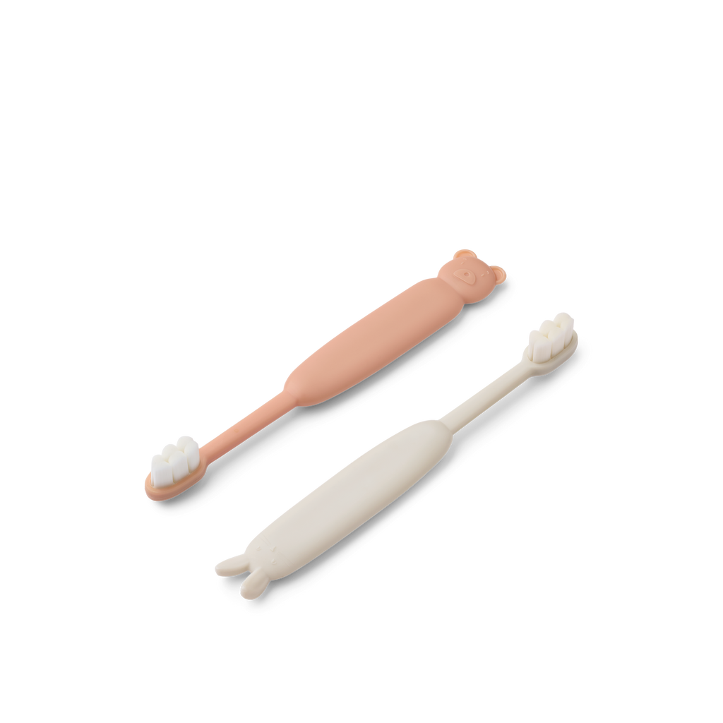 Liewood Fabio Classic Kleuter Tandenborstel | Pale Tuscany / Sandy