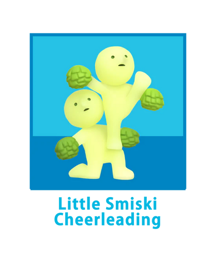 Smiski Gelukspopje Glow In The Dark | Cheer Series