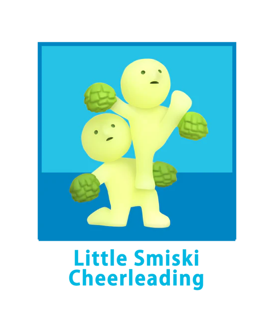 Smiski Gelukspopje Glow In The Dark | Cheer Series