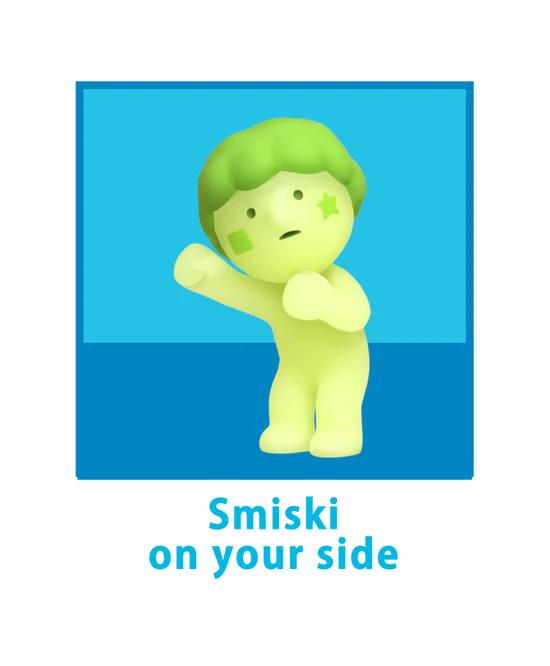 Smiski Gelukspopje Glow In The Dark | Cheer Series