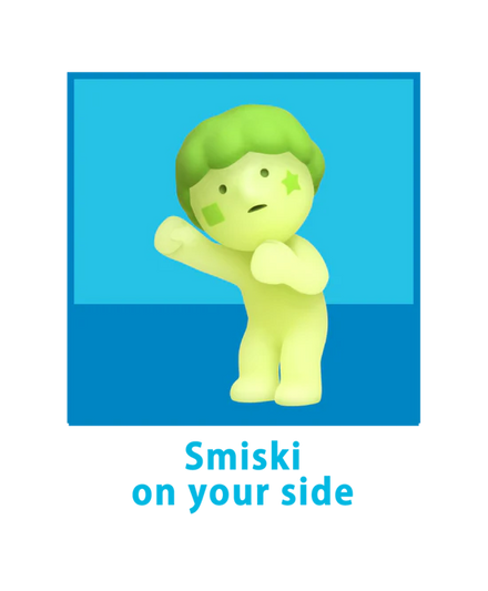 Smiski Gelukspopje Glow In The Dark | Cheer Series