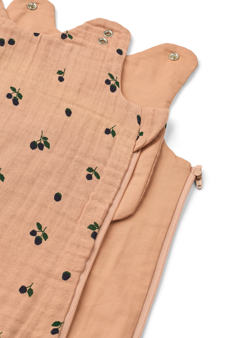 Liewood Flora Printed Slaapzak 0M+ | Mini Berry / Pale Tuscany