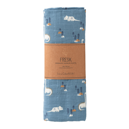 * Fresk Hydrofiele Doek 120x120cm | Dino