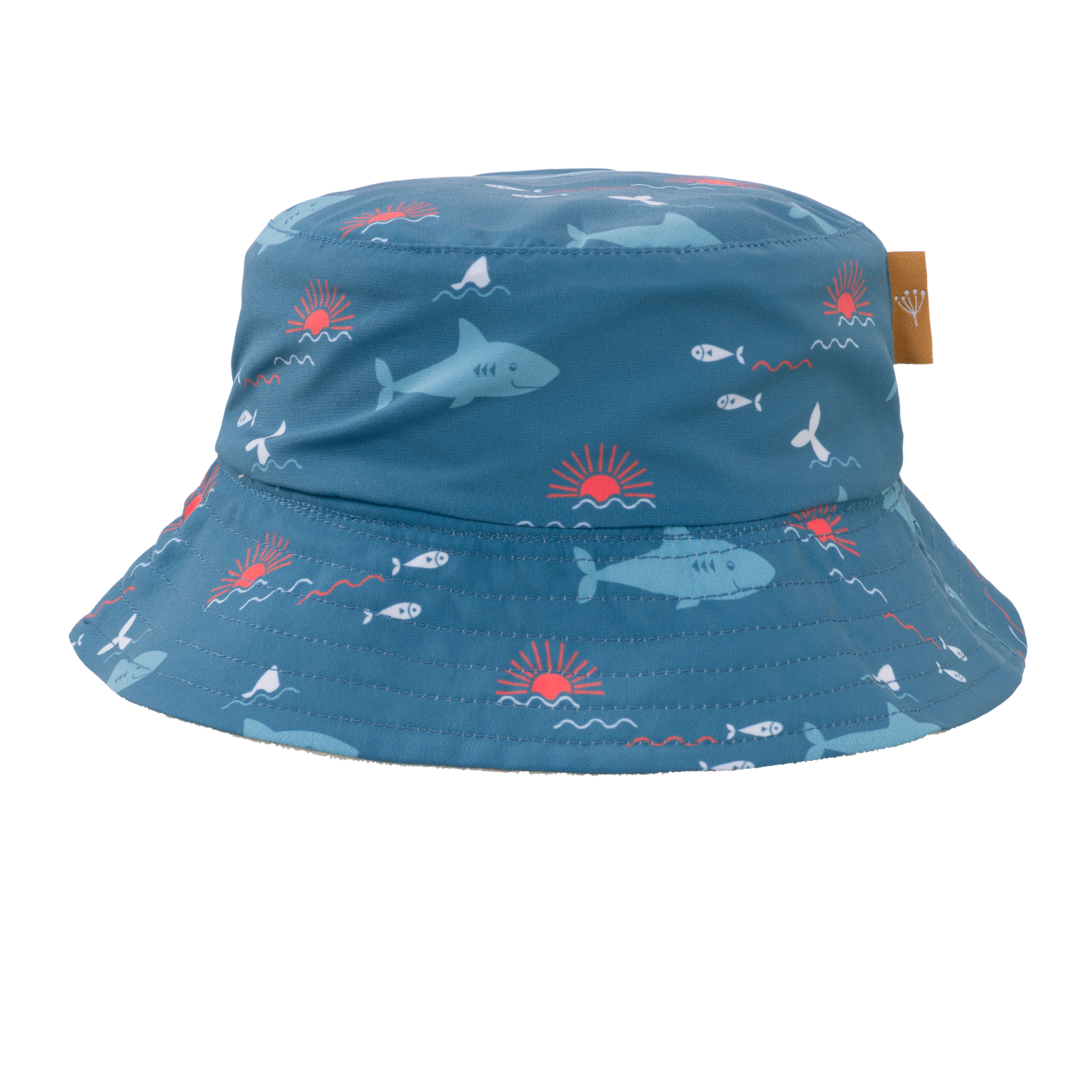 * Fresk UV Zonnehoedje Omkeerbaar | Shark