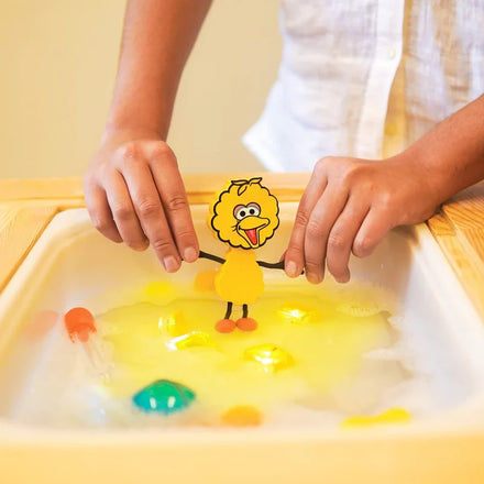 * Glo Pals Light Up Sensory Toy Badspeeltje Sesamstraat | Big Bird