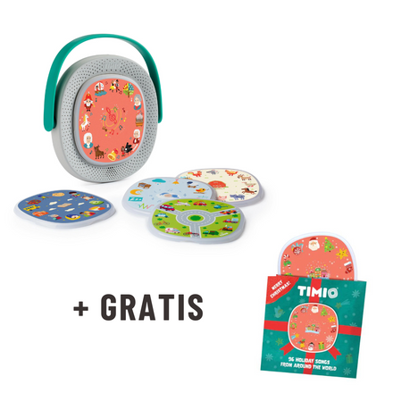 Timio Audio-en Muziekspeler USB - ACTIE + GRATIS Kerstdisc | Woordjes, Talen, Getallen +2 jaar