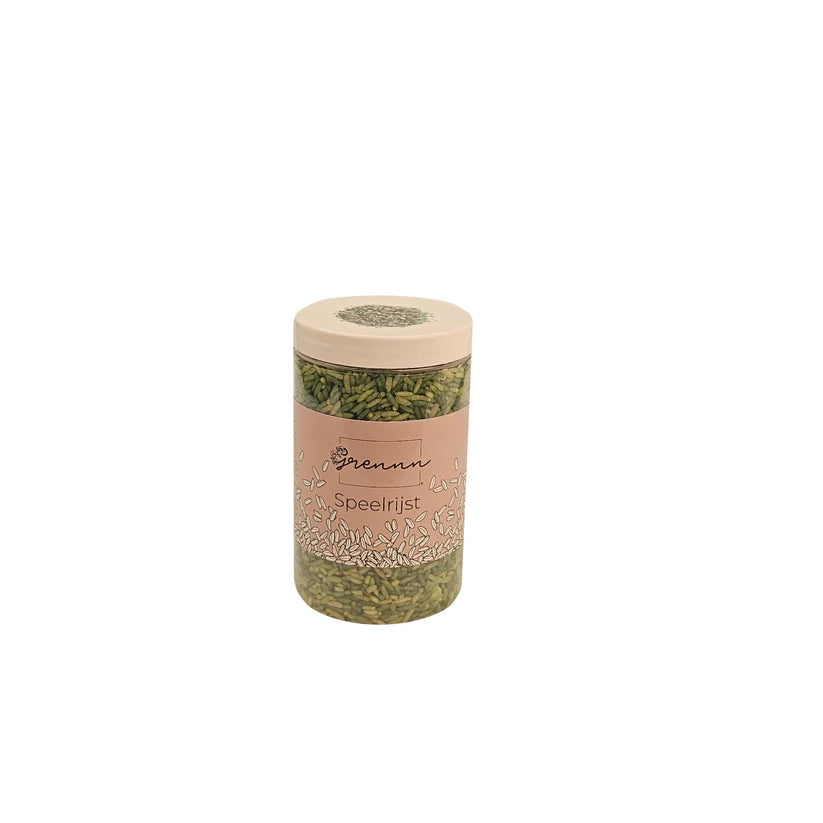 Grennn Speelrijst 750 gram | White Flower Mix