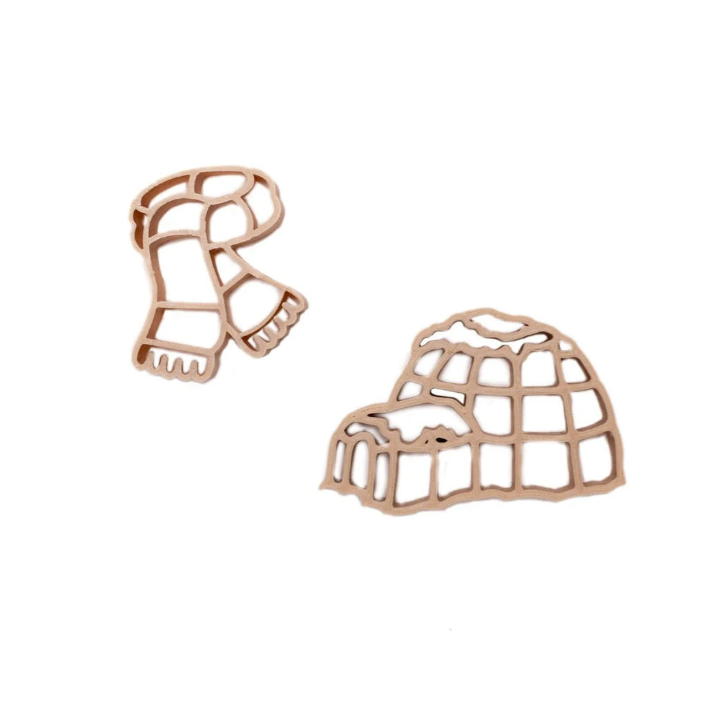 Grennn Vormpje Speelbaktoebehoren | Uitstekers Winter