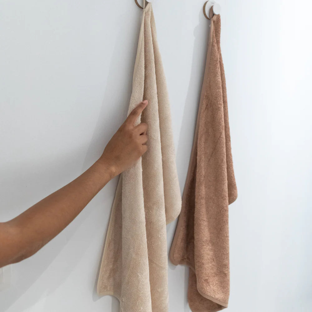 Timboo Handdoek 50x74cm | Feather Grey