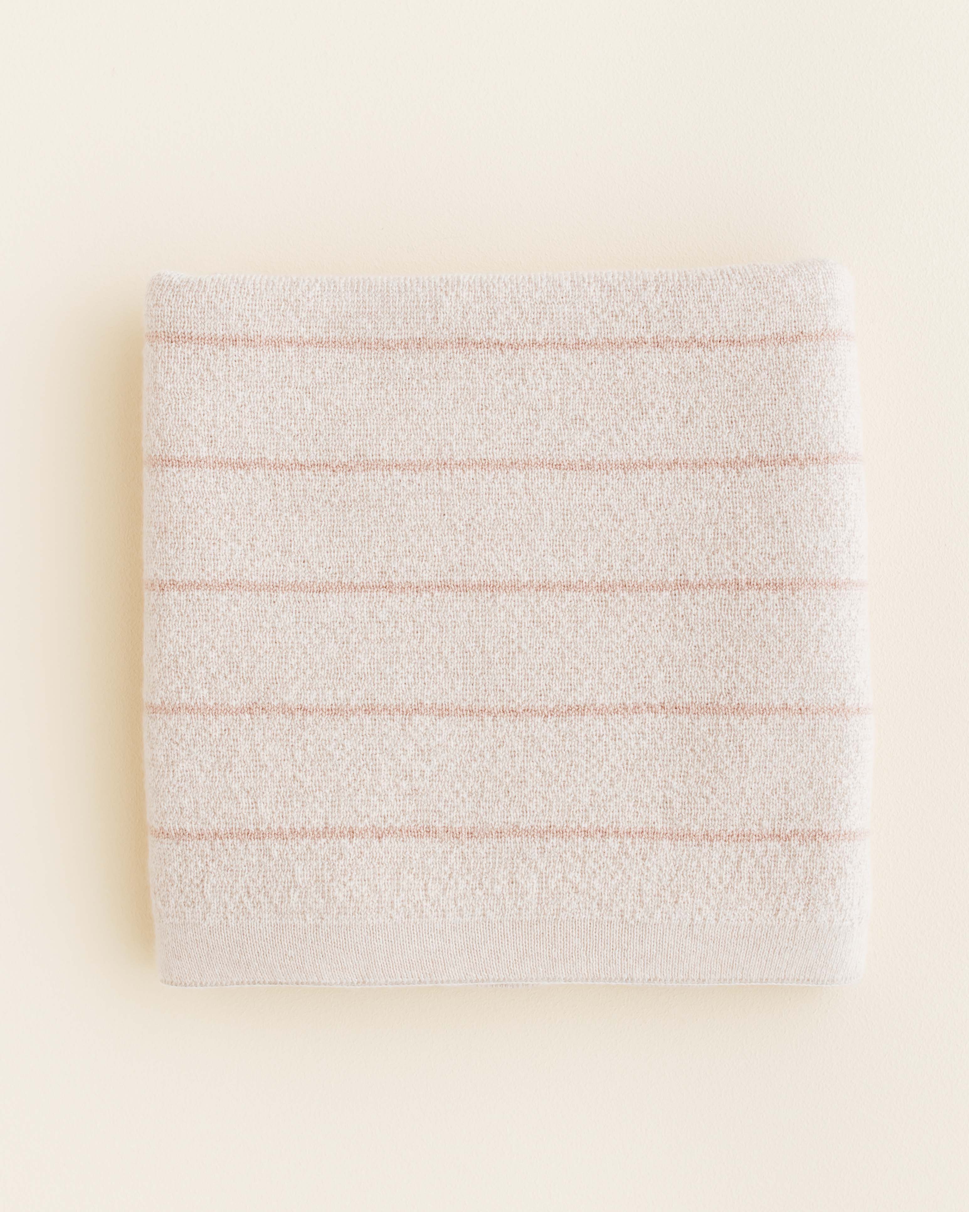 Hvid Deken Blanket Harry | Cream/Apricot