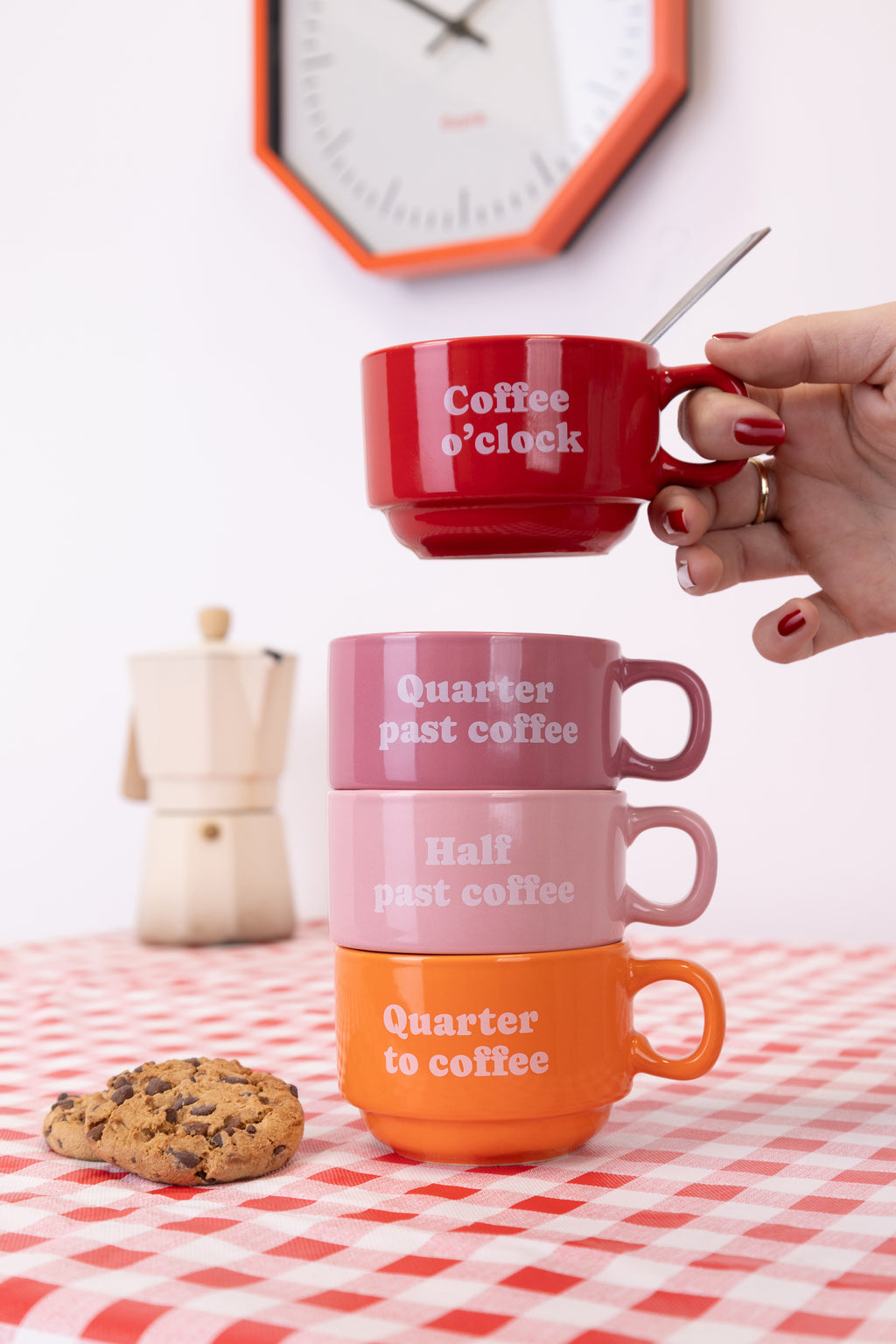 * Fisura Koffietassen Set 4